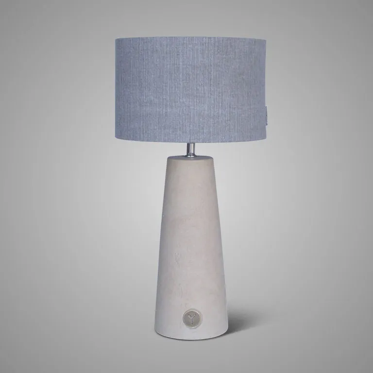 Lamp Tall Conic Majestic Taupe D.13 H.39 (BRSE26)