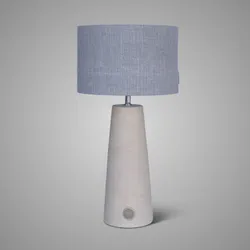 Lamp Tall Conic Majestic Taupe  D.13 H.39 (BRSE26)