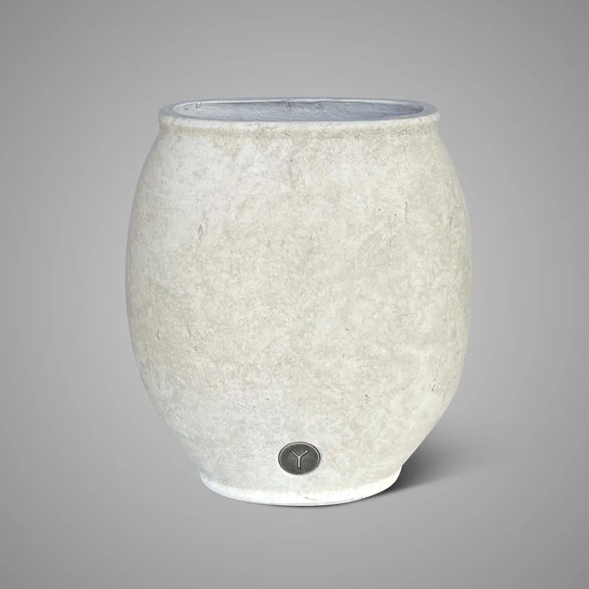 Planter Oval Tall Majestic Taupe S 26X14X29