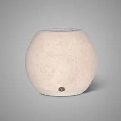 Planter Oval Moon Majestic Taupe L 34x20x30