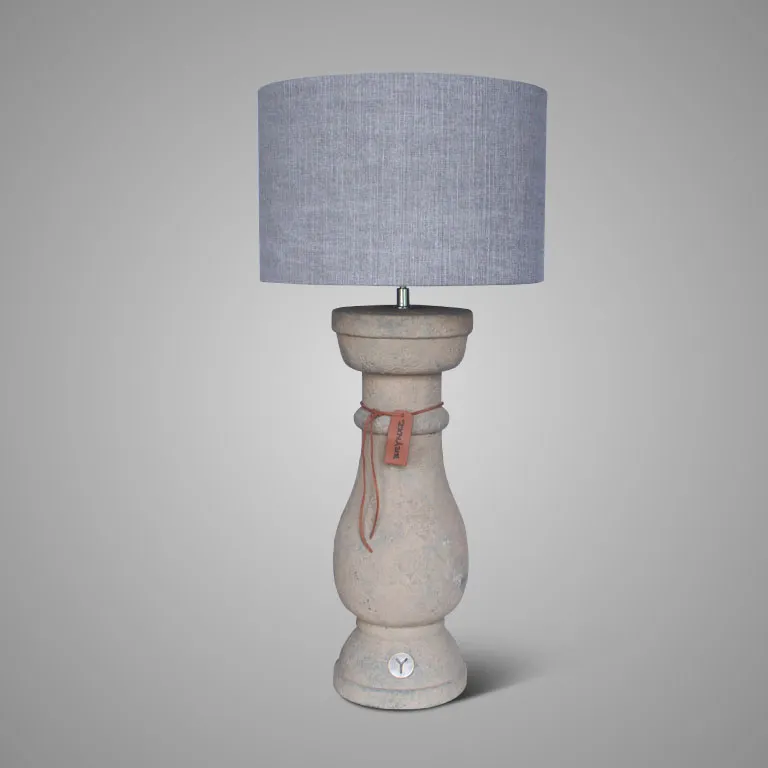 Lamp Balluster Rustic L D.16 H.45 (BRSE27)