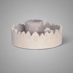 Set of 2 Bowls Canalhouses Majestic Taupe D.27-23 H.9-8