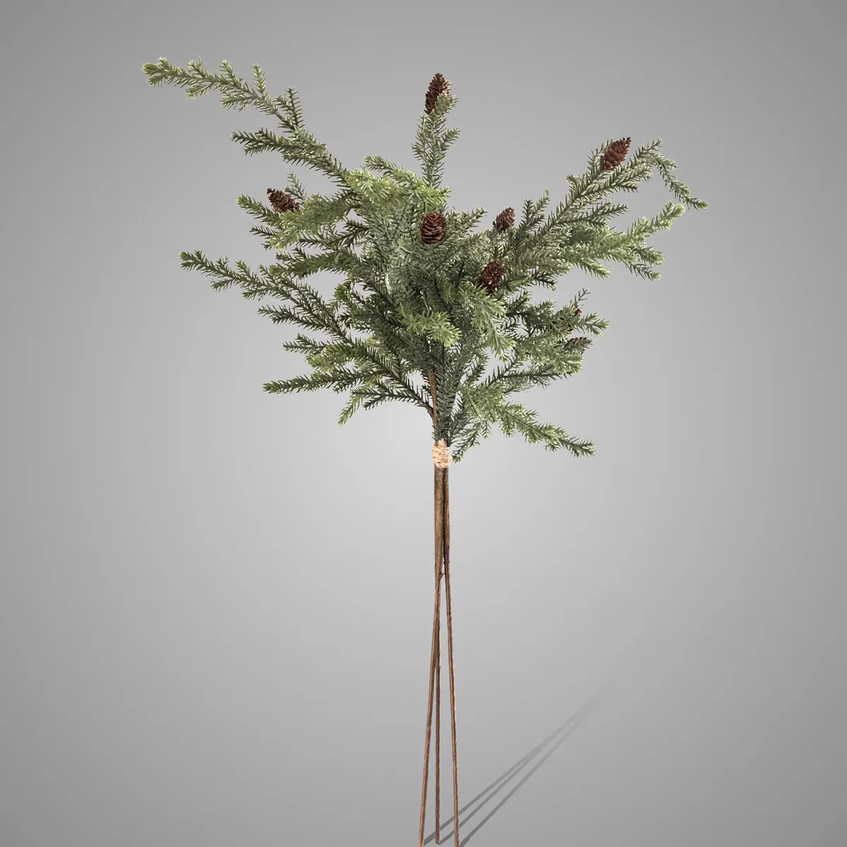 Picea Twig With Cones Bundle3 85 cm