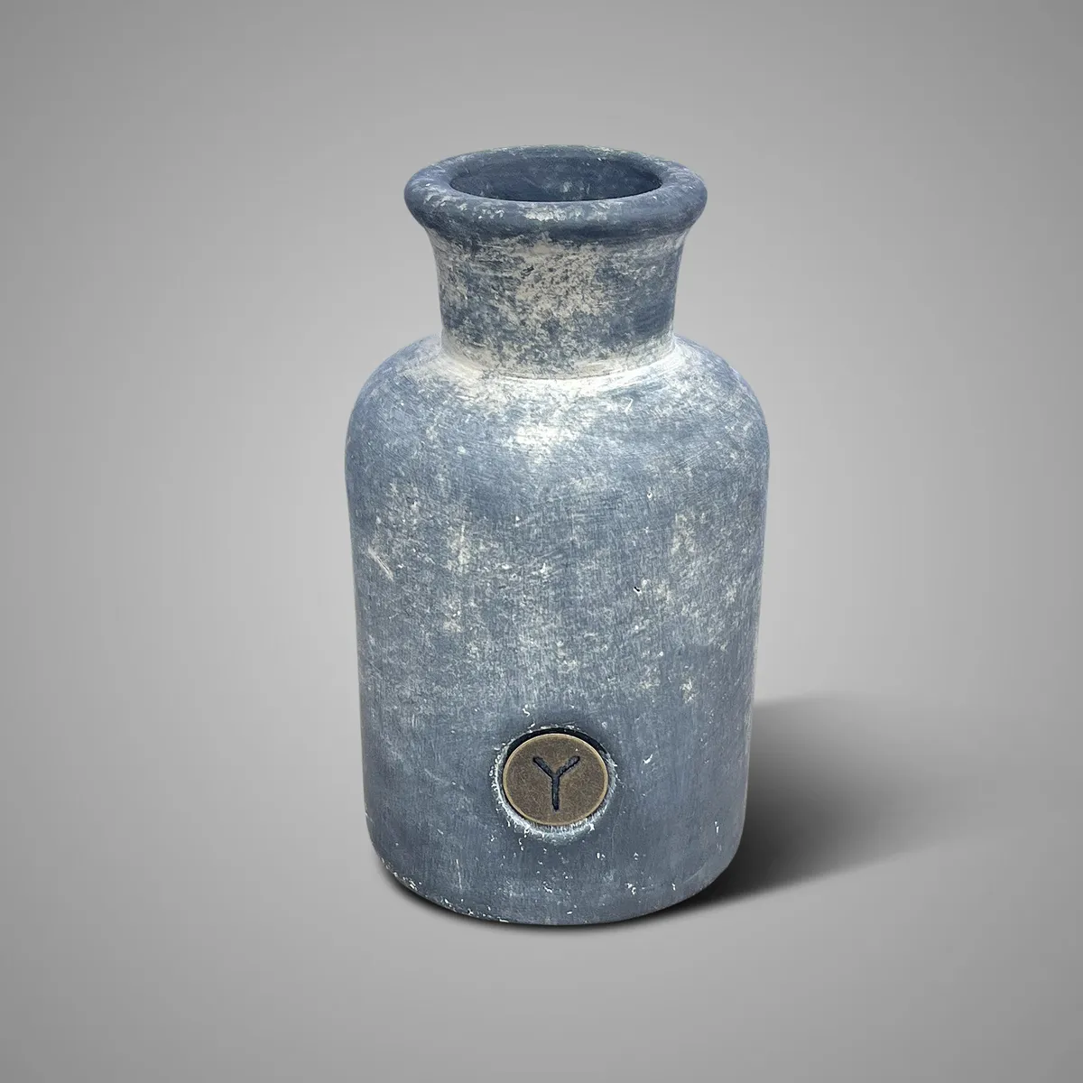 Bottle with Neck Rope Ancient Clay S D.12 H.20