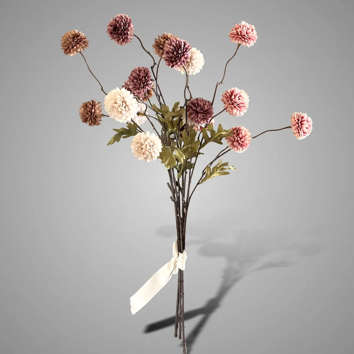 Sort. of 3 Chrysanthemum Multistem Pink Range 52 cm
