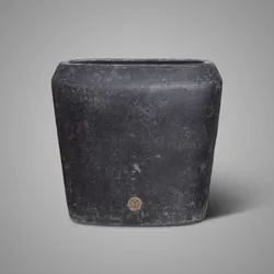 Planter Oval De Luxe Basalt M 34x15x35