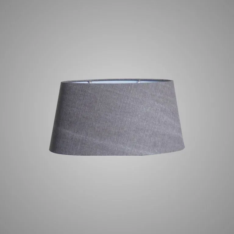 LAMPSHADE OVAL STONE 45X35X22