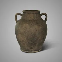 Jug Grandeur Two Ears Majestic Brown L D.24 H.30