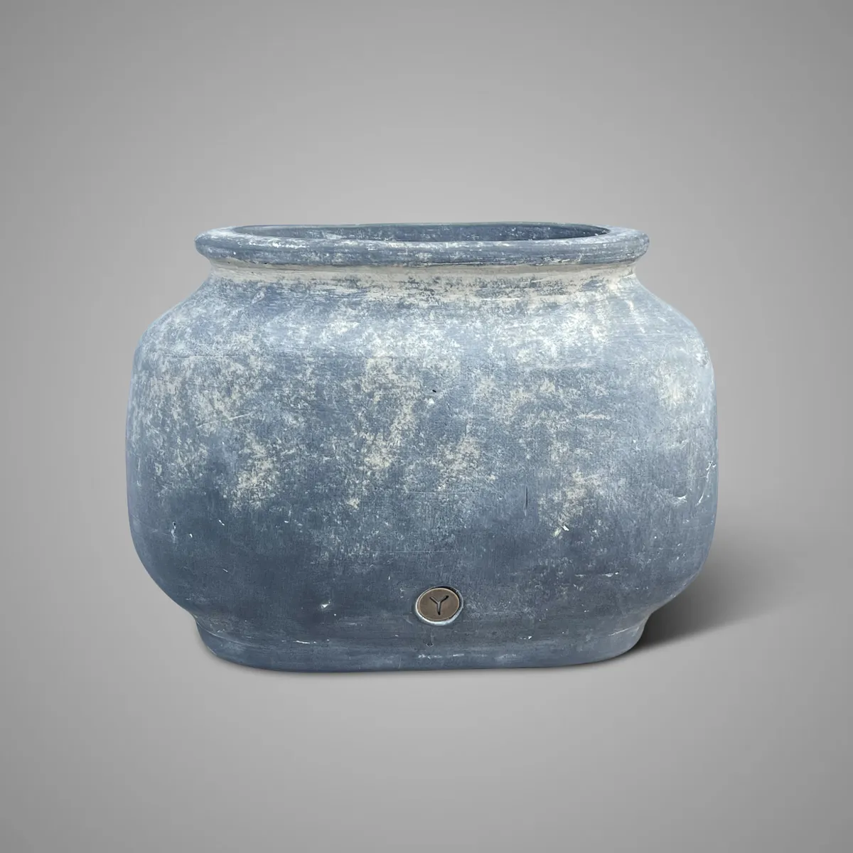 Planter Oval Grandeur Ancient Clay L 44X20X31