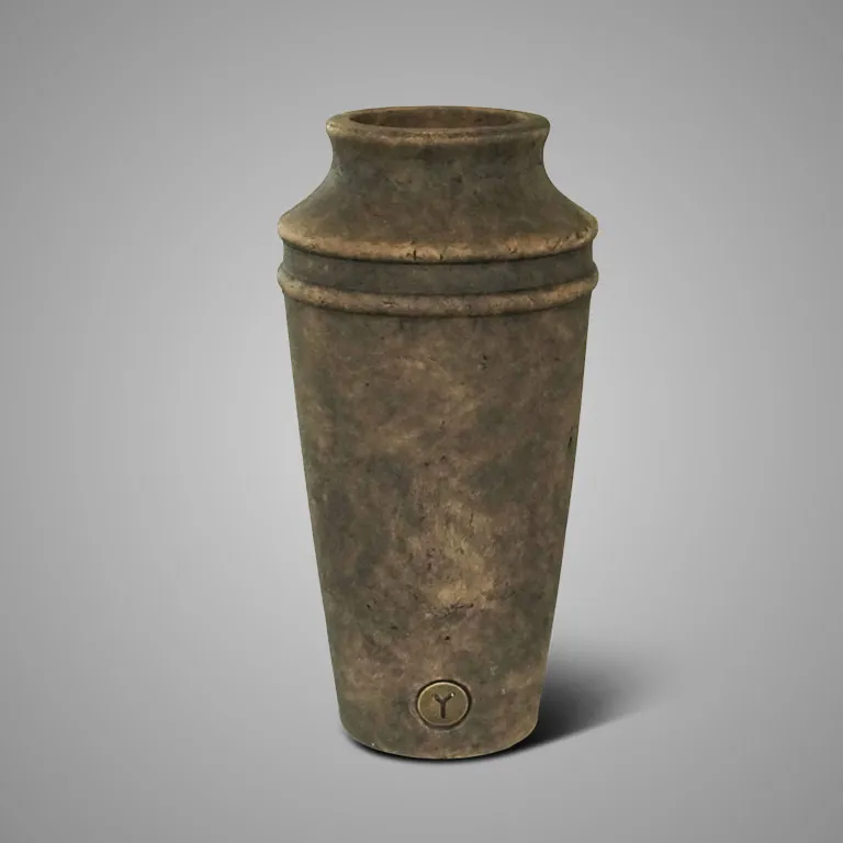 Vase Luxury Two Lines Majestic Brown L D.19 H.37