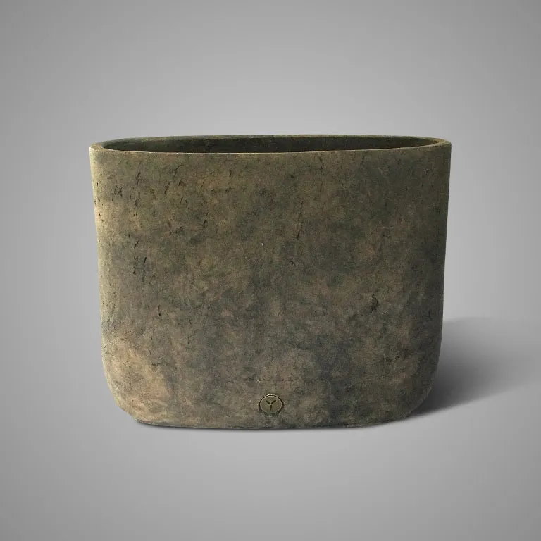 Planter Oval BRYNXZ 2026 Majestic Brown 47x17x40