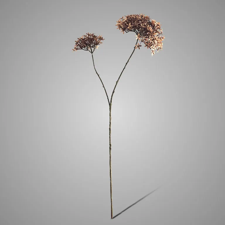 Crown Flower Autumn Brown 70 cm