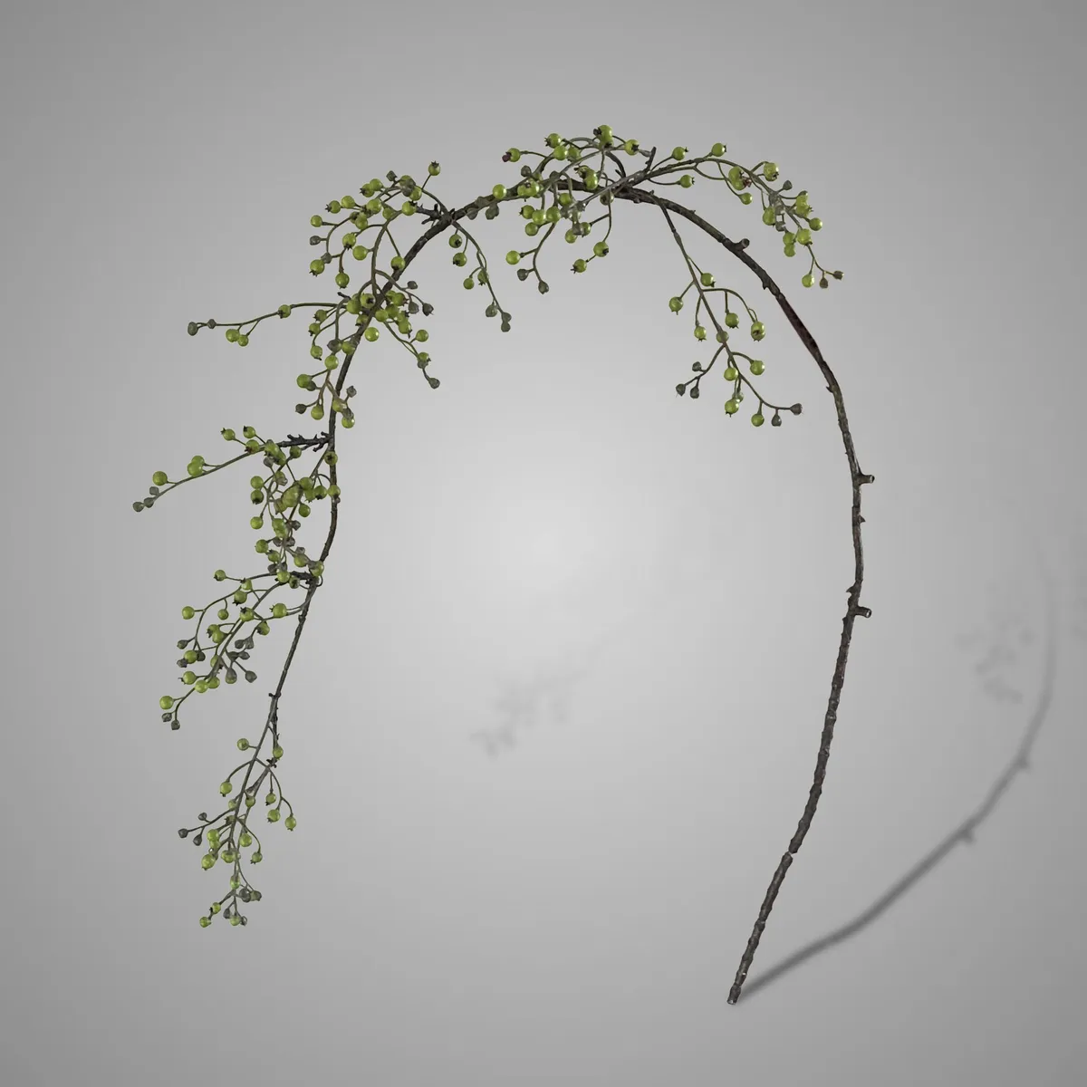 Wild Rose Buds Multi Green 115 cm