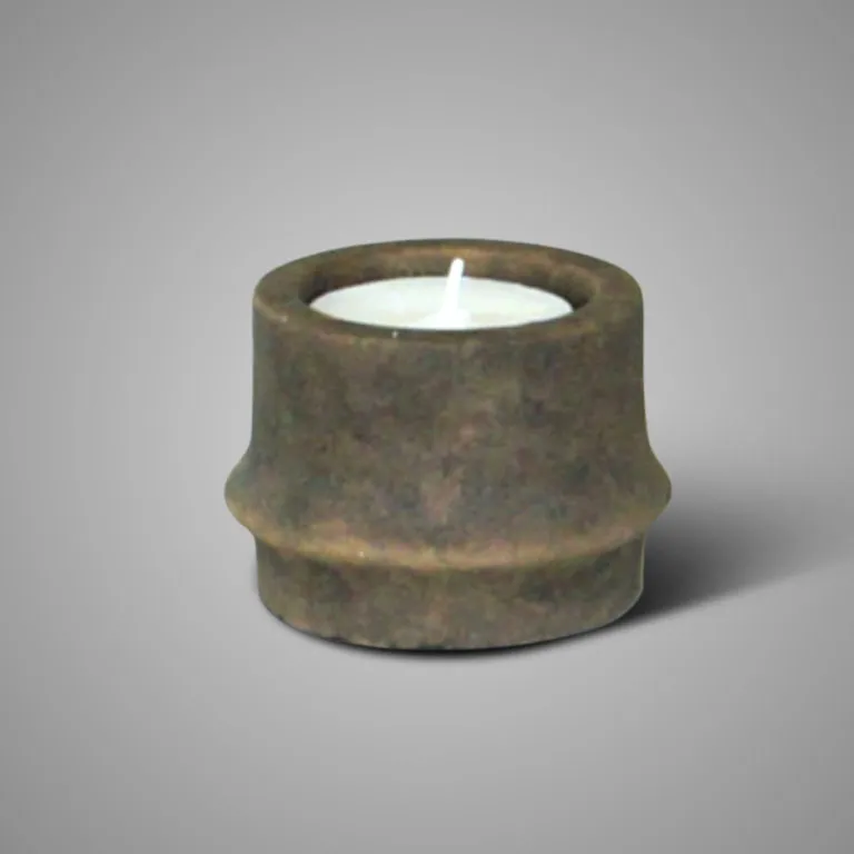 Tealightcup Cylinder Majestic Brown M D.8 H.7