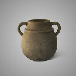 Jug Two Ears Majestic Brown L D.27 H.24