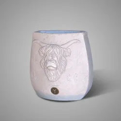 Planter Oval Scotty Majestic Taupe L 34x17x35