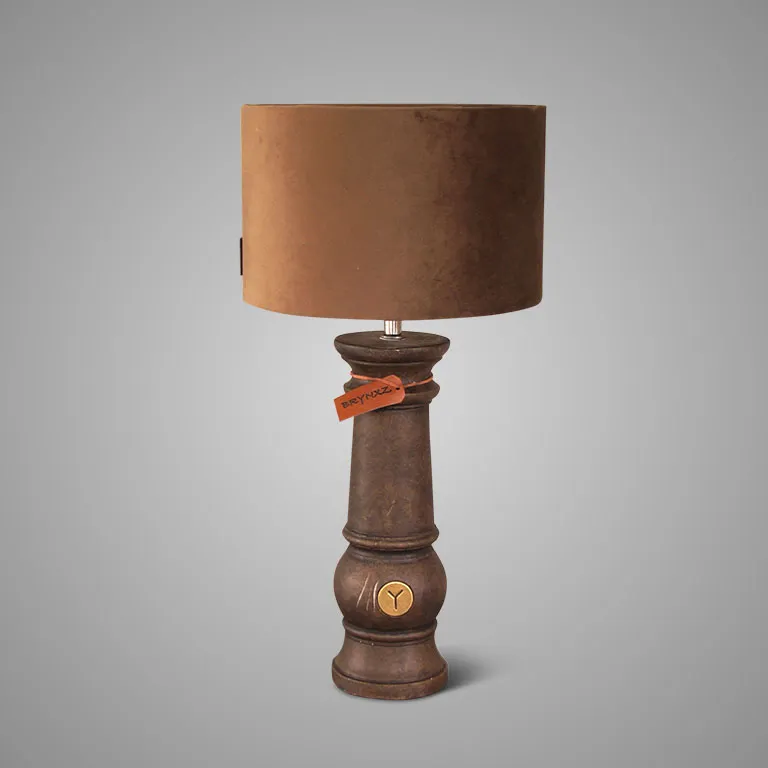 Lamp Baluster Tall Majestic Brown S D.10 H.39 (BRSE26)