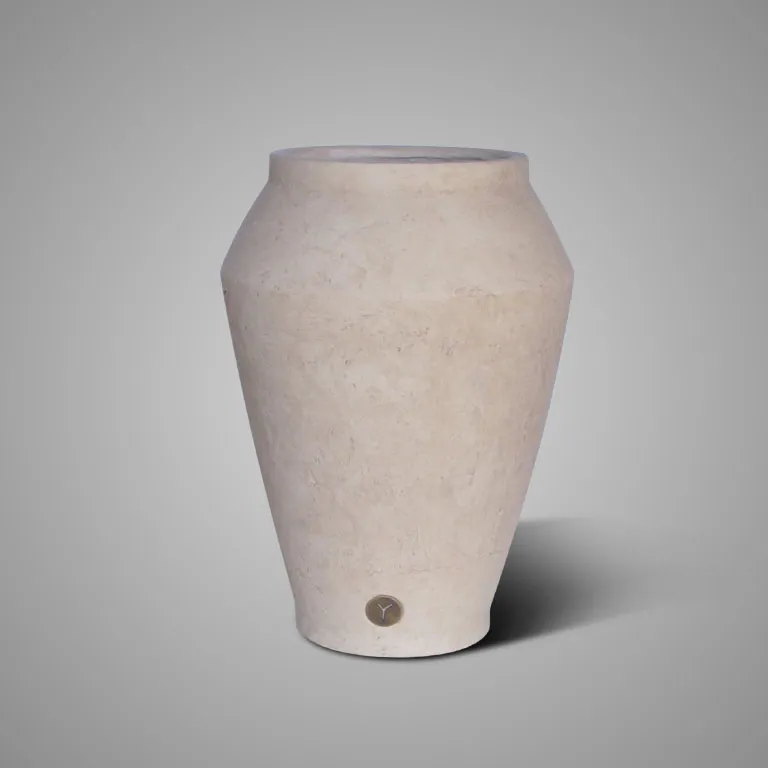 Vase Conical Majestic Taupe D.29 H.41