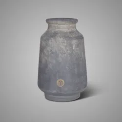 Vase Basic with Neck Ancient Clay L D.22 H.35