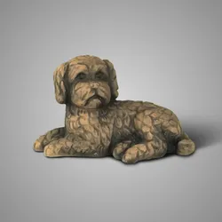 Lying Dog Majestic Brown 20x11x13