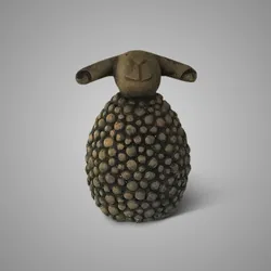 Funny Sheep Majestic Brown L D.11 H.15