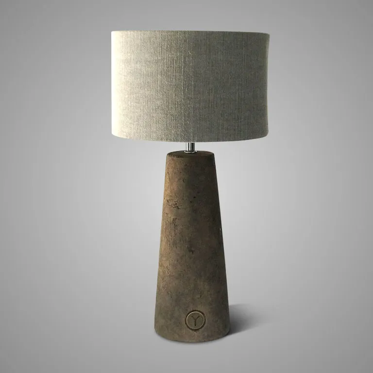 Lamp Tall Conic Majestic Brown  D.13 H.39 (BRSE126)