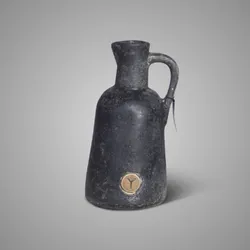 Jug Grandeur One ear Basalt M D.14 H.26