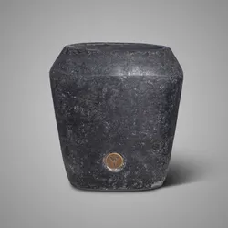 Planter Oval De Luxe Basalt S 24x15x25