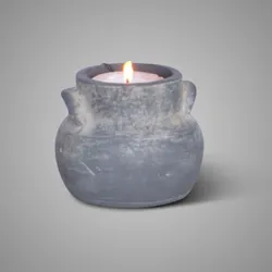 Tealight Coulogne Ancient Clay L D.12 H.10