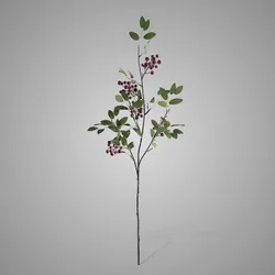 Berry Leaf Red 100 cm