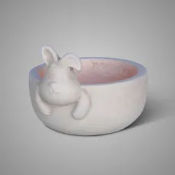 Tealightcup Hare Surprise Majestic Taupe M D.14 H.10
