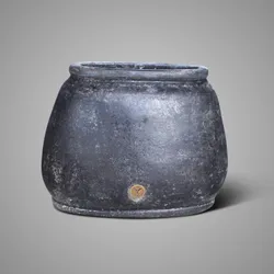 Planter Oval Allure Basalt M 40x20x29