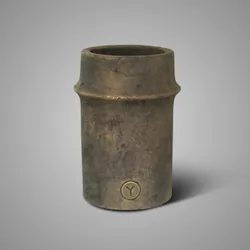 Planter Edge Majestic Brown L D.18 H.25