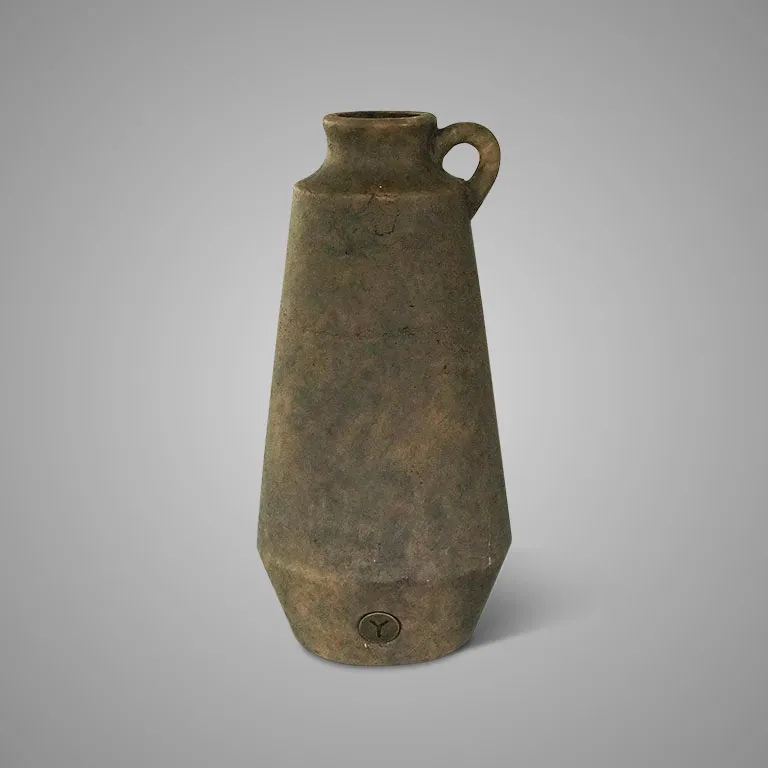 Jug Conic with Neck Majestic Brown L D.20 H.41