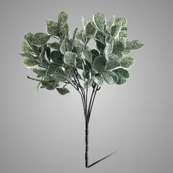 Leaf Bush Grey Green 35 cm