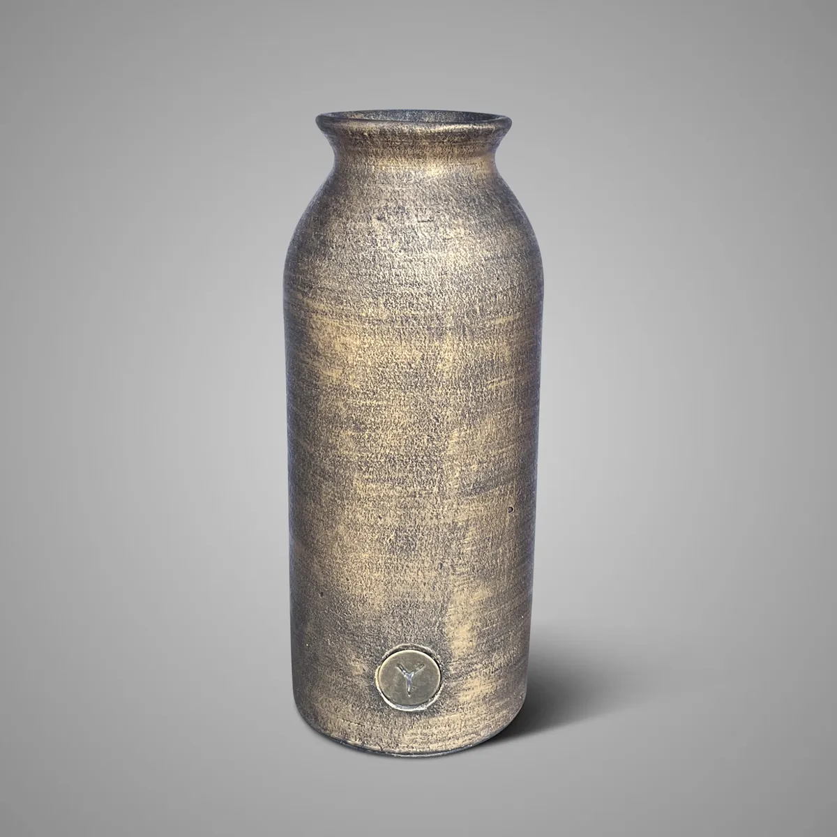 Vase Neck Tall Ancient Bronze M D.12 H.31