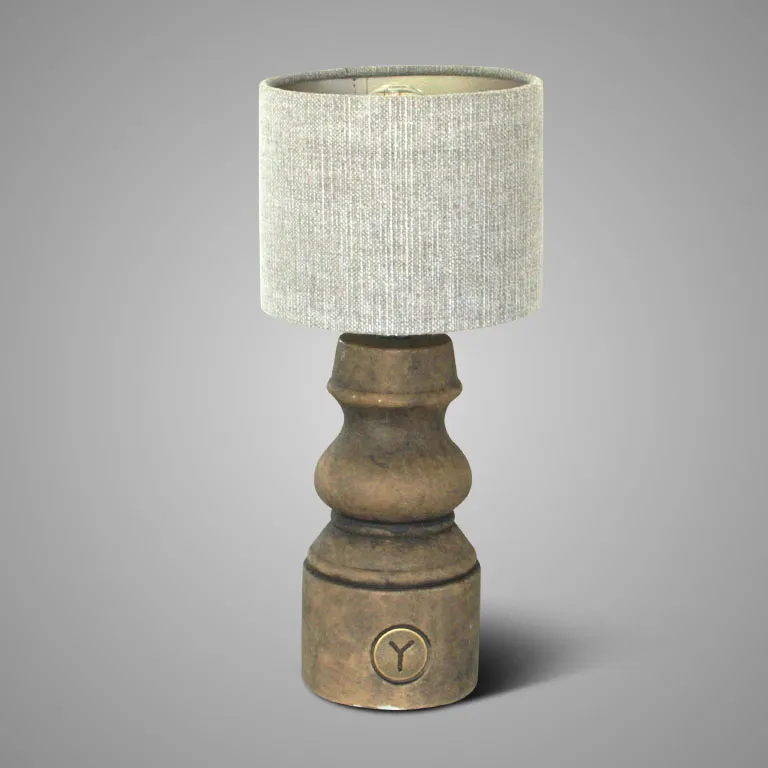 Lamp Baluster Grandeur Majestic Brown S D.10 H.29 (BRSE24)