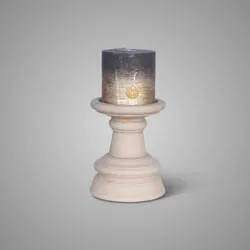 Candleholder Basic Majestic Taupe M D.14 H.18