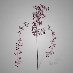 Hanging  Rose Bud Red 110 cm