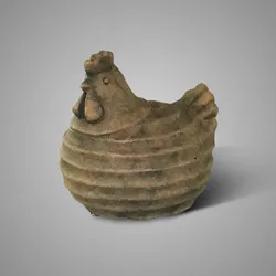 Chickes with Lines Majestic Brown L D.15 H.14