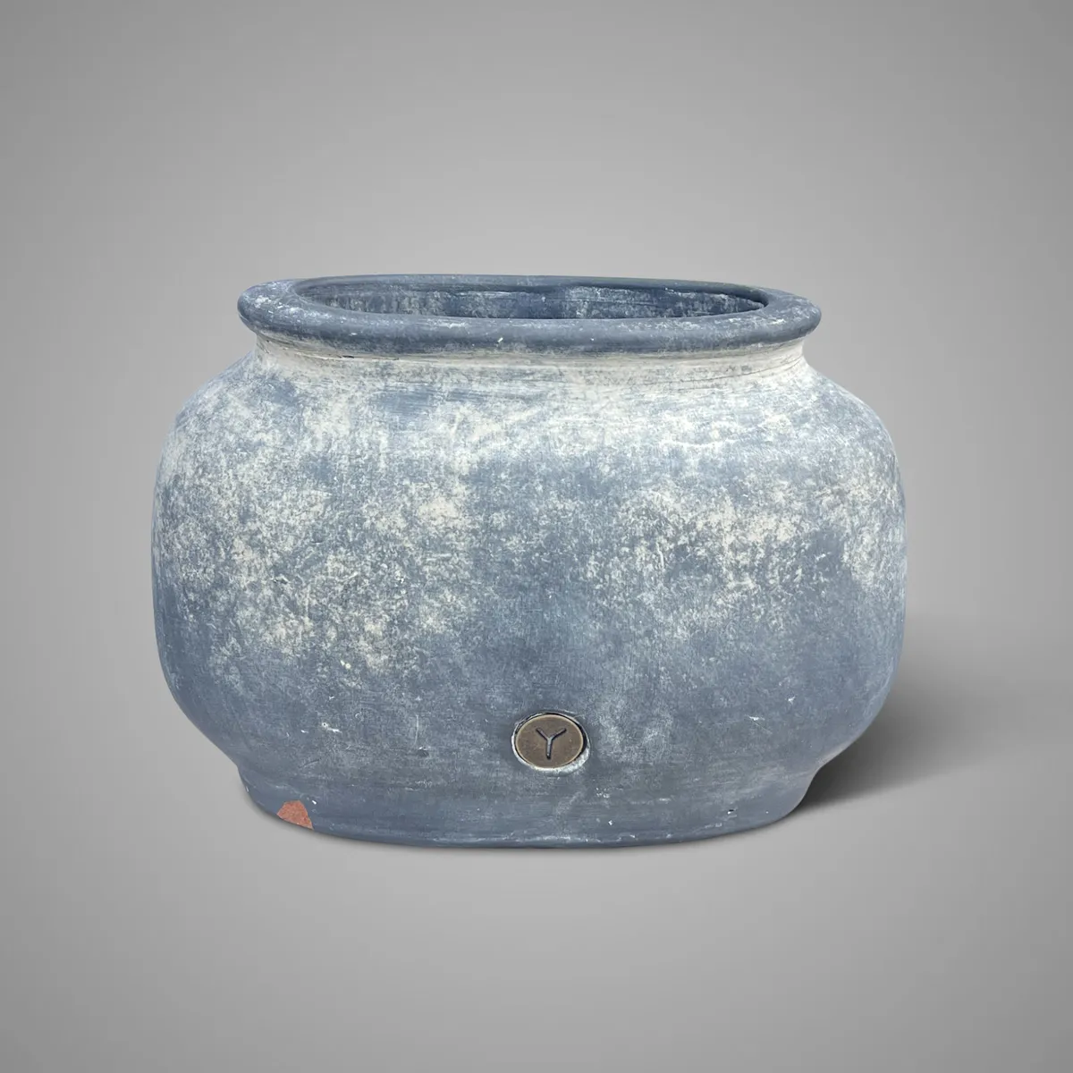 Planter Oval Grandeur Ancient Clay M 35X19X24
