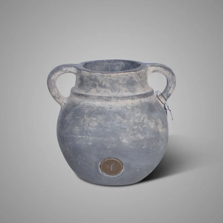 Jug Allure Two Ears Ancient Clay M D.16 H.18