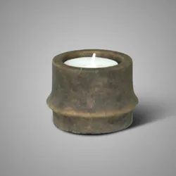 Tealightcup Cylinder Majestic Brown M D.8 H.7