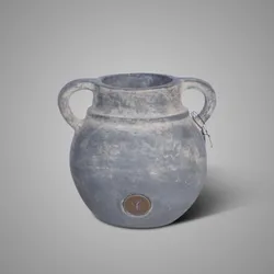 Jug Allure Two Ears Ancient Clay M D.16 H.18