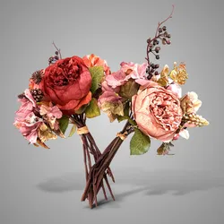 Sortment Bouquet Complet Dark Pink 40 cm