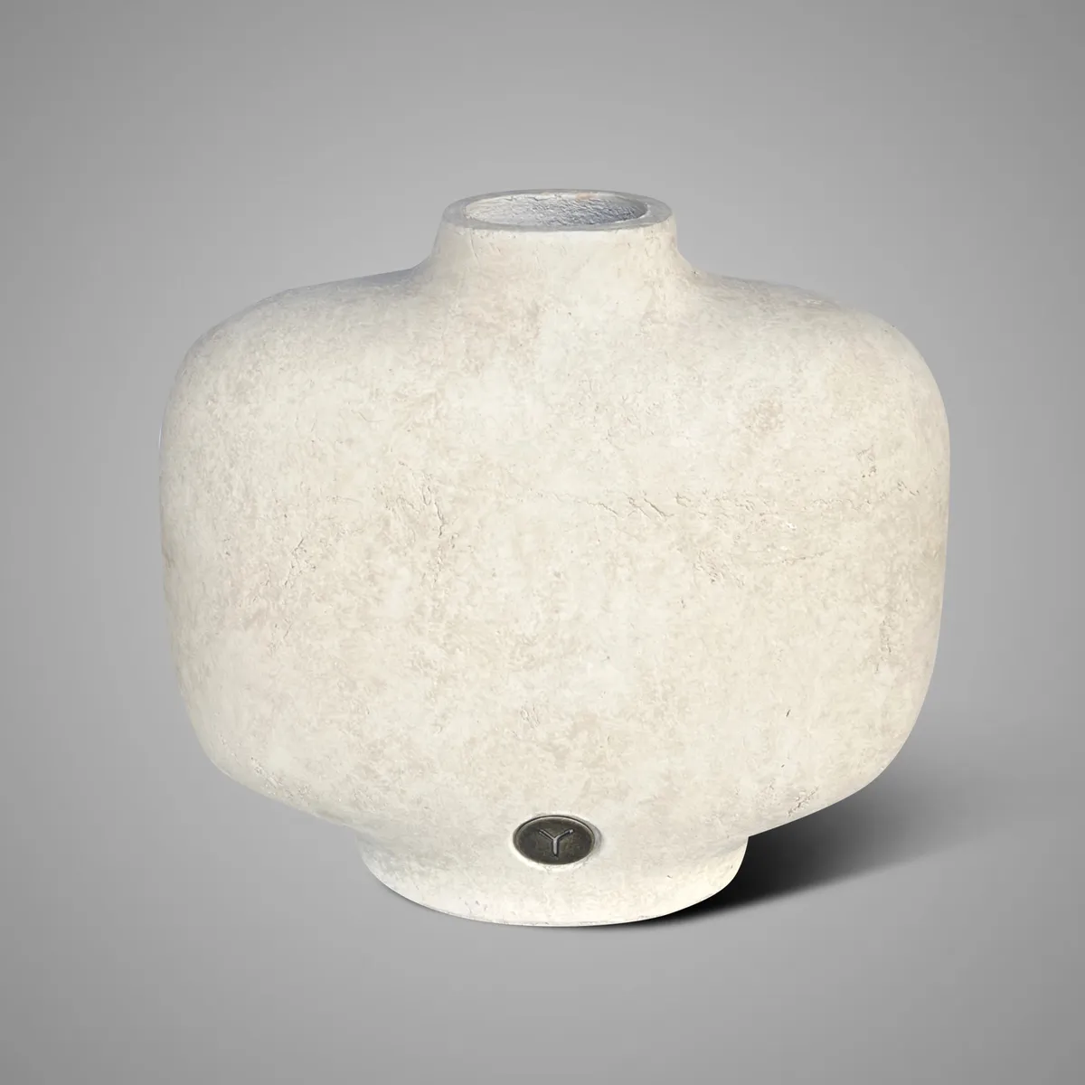 Vase Oval Luxury Majestic Taupe M 31X15X28