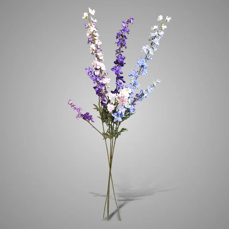 Sortment of Delphinium Pinks and Blues 95 cm