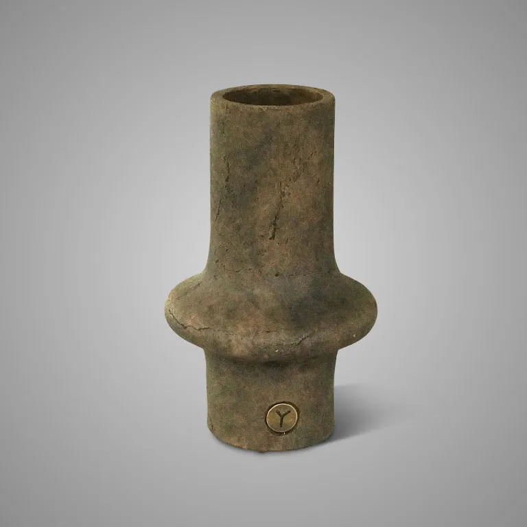 Vase Cylinder Tall Edge Majestic Brown M D.21 H.33